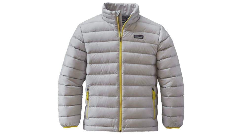 Patagonia Down Sweater Jacket - Boy's-Large-Drifter Grey