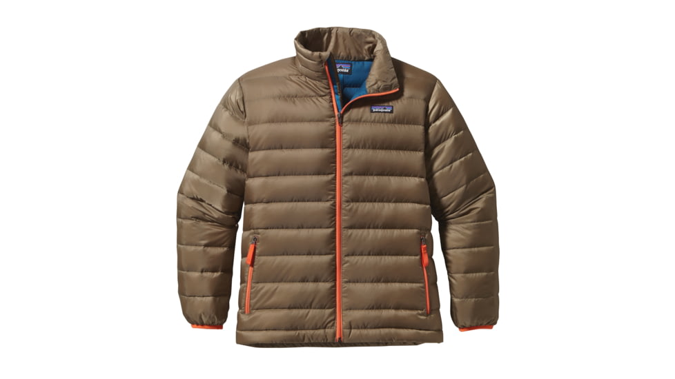 Patagonia Down Sweater Jacket - Boys-X-Large-Ash Tan