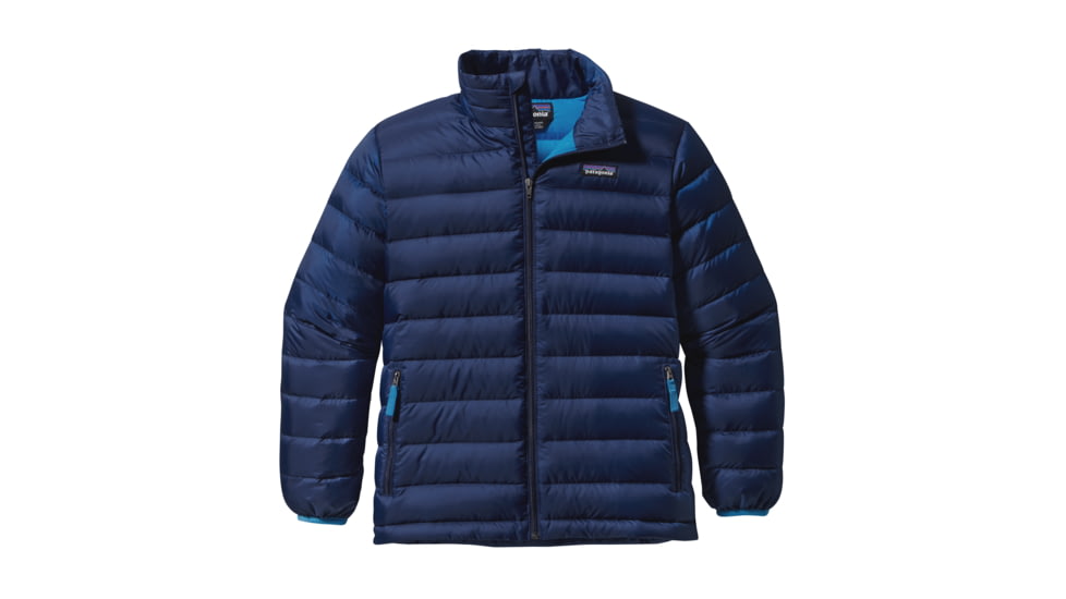 Patagonia Down Sweater Jacket - Boys-X-Large-Channel Blue