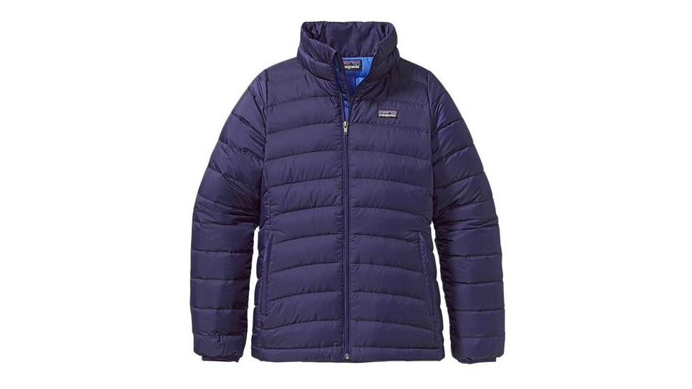 Patagonia Down Sweater Jacket - Girl's-Birch White-Large