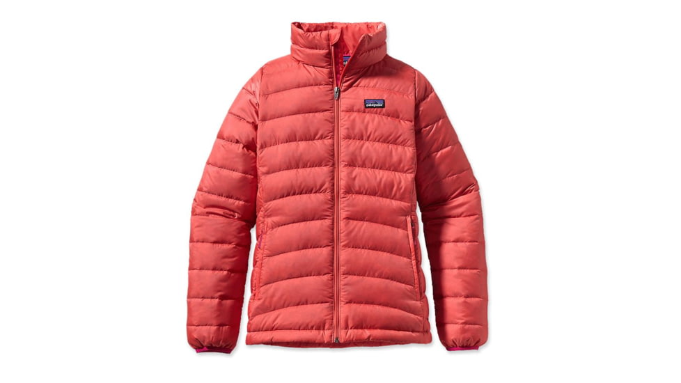 Patagonia Down Sweater Jacket - Girl's-Birch White-Small