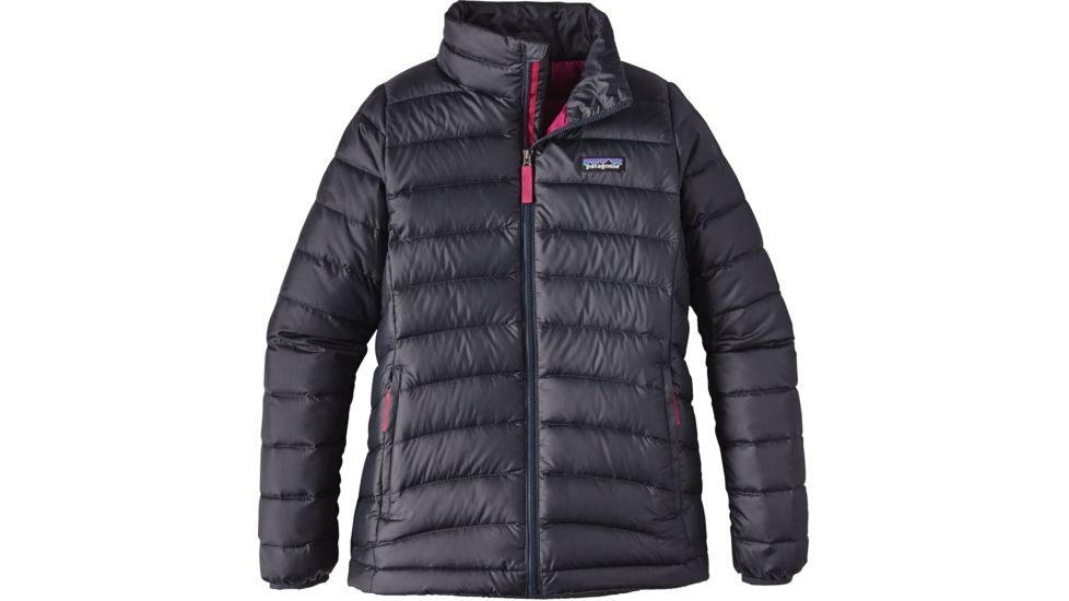 Patagonia Down Sweater Jacket - Girl's-Medium-Smolder Blue