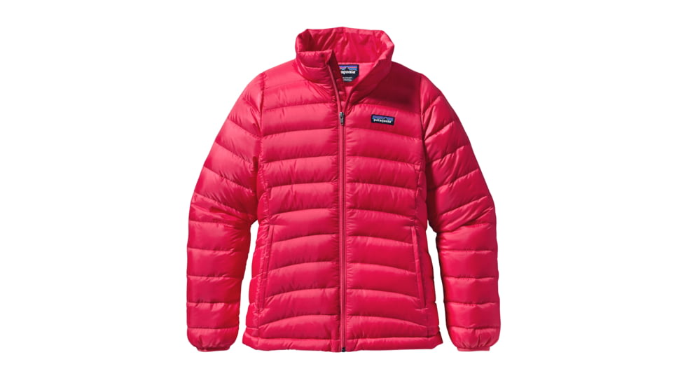 Patagonia Down Sweater Jacket - Girls-X-Small-Rossi Pink