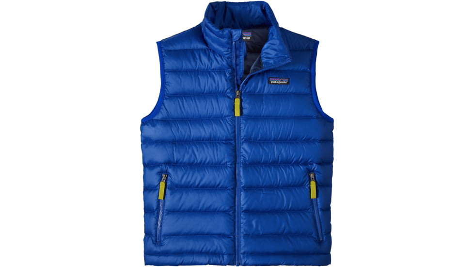 Patagonia Down Sweater Vest - Boys'-Viking Blue-Large