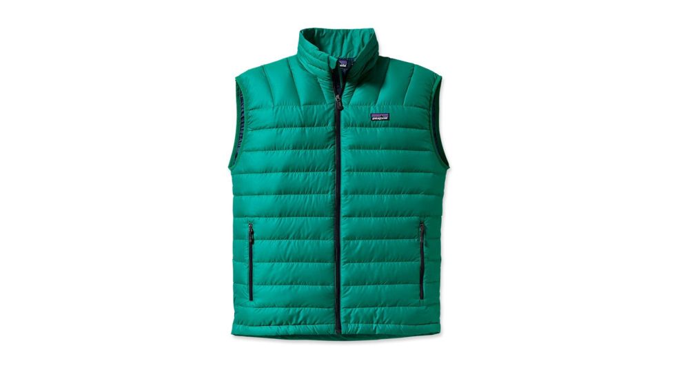 Patagonia Down Sweater Vest - Men's-Green Supersonic-Small