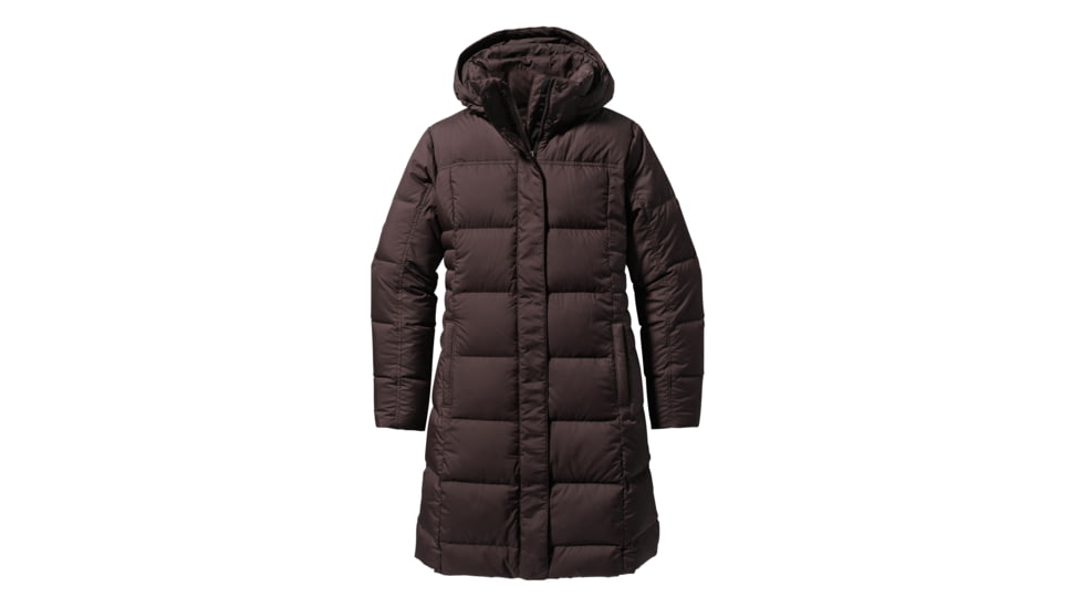 Patagonia Down With It Parka - Womens-Deep Mahogany-Large