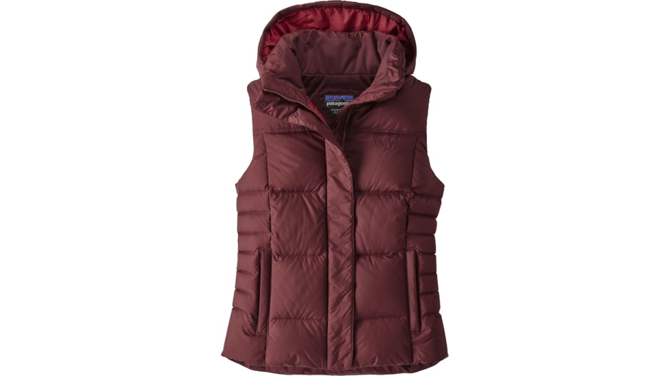 Patagonia Down With It Vest - Women's-Dark Ruby-Small