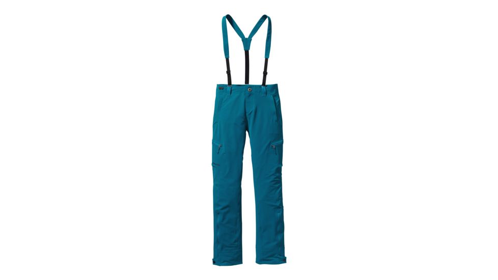 Patagonia Dual Point Alpine Pant - Womens-Underwater Blue-Regular Inseam-10