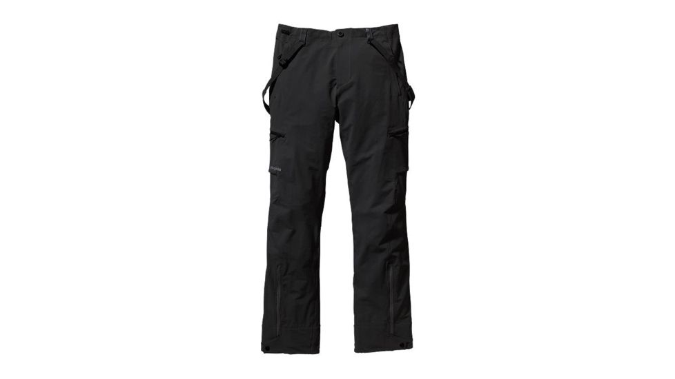 Patagonia Dual Point Alpine Pants - Mens-Black-Regular Inseam-38 Waist