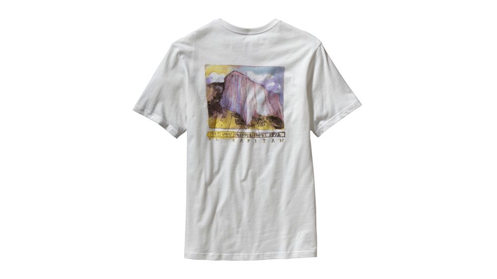 Patagonia El Capitan Short Sleeve T-Shirt - Men's-White-Small