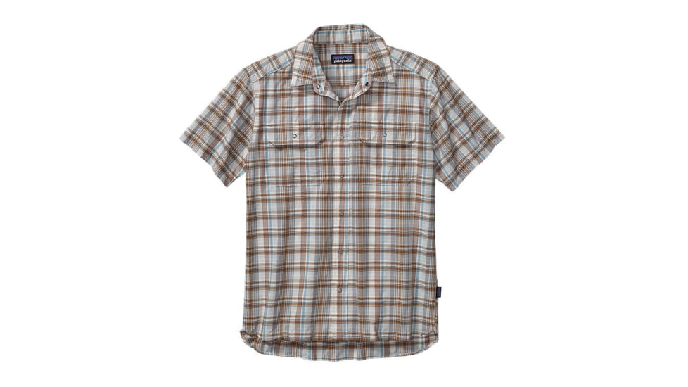 El Ray Short Sleeve Shirt - Mens-Fodder/Bear Brown-Medium