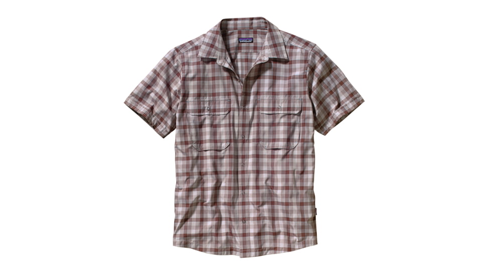 Patagonia El Ray Short Sleeve Shirt - Men's-Robin/Feather Grey-Medium