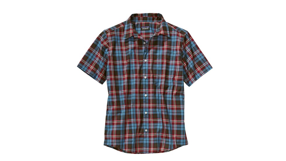 Patagonia Fezzman Short Sleeve Shirt - Men's-Neko/Fresco Blue-Large