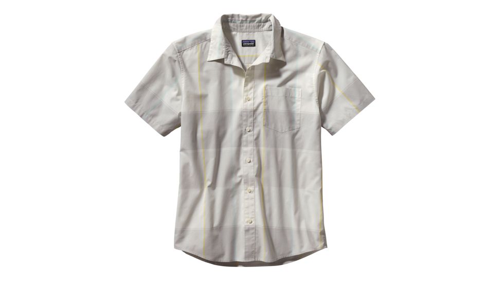 Patagonia Fezzman Short Sleeve Shirt - Mens-Oso Flaco/Tailored Grey-X-Large