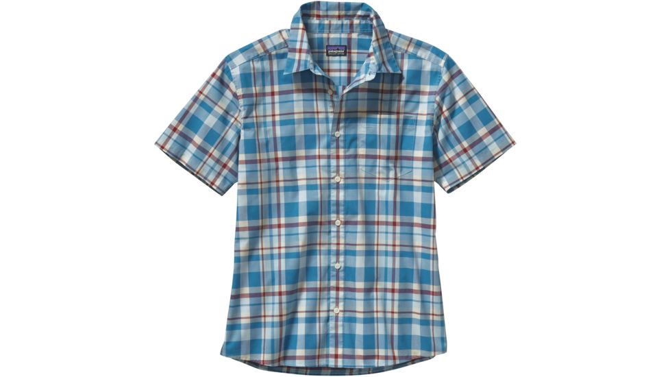 Fezzman Short Sleeve Shirt - Mens-XX-Large-Sisquoc/Catalyst Blue