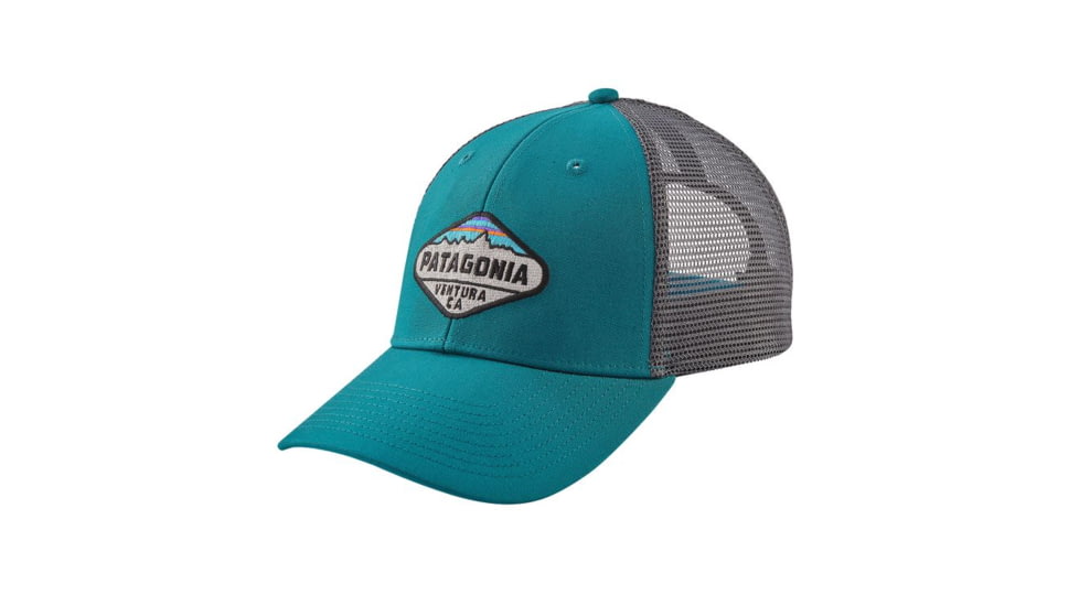 Patagonia Fitz Roy Crest LoPro Trucker Hat - Mens-Elwha Blue-One Size-One Size