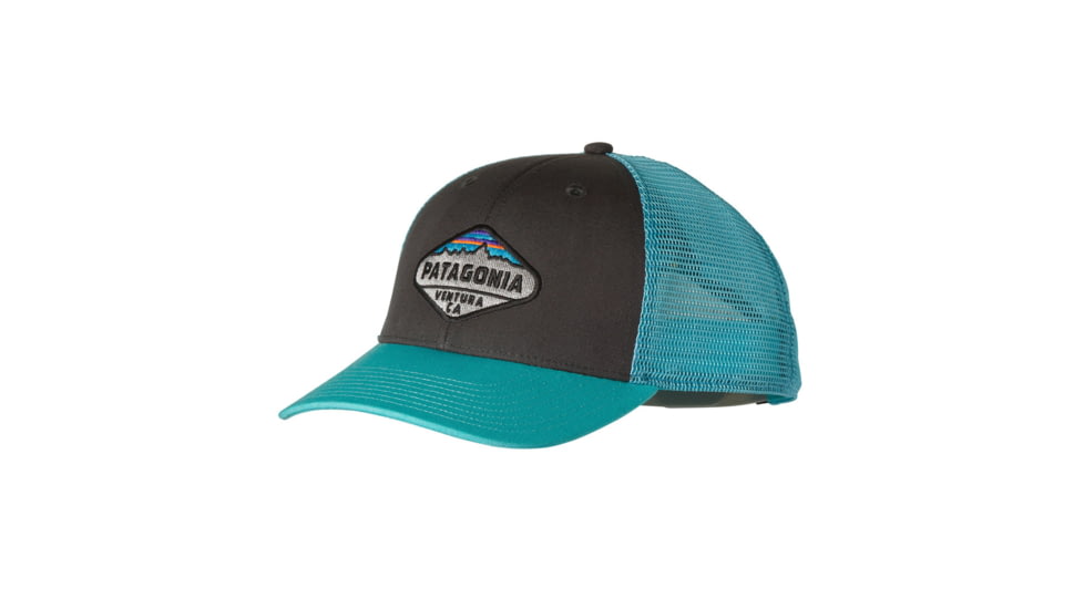 Fitz Roy Crest LoPro Trucker Hat - Unisex-Forge Grey-One Size-One Size