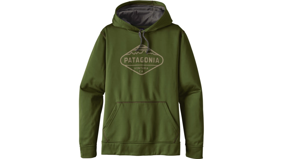 Patagonia Fitz Roy Crest PolyCycle Hoody - Men's-Glades Green-Medium
