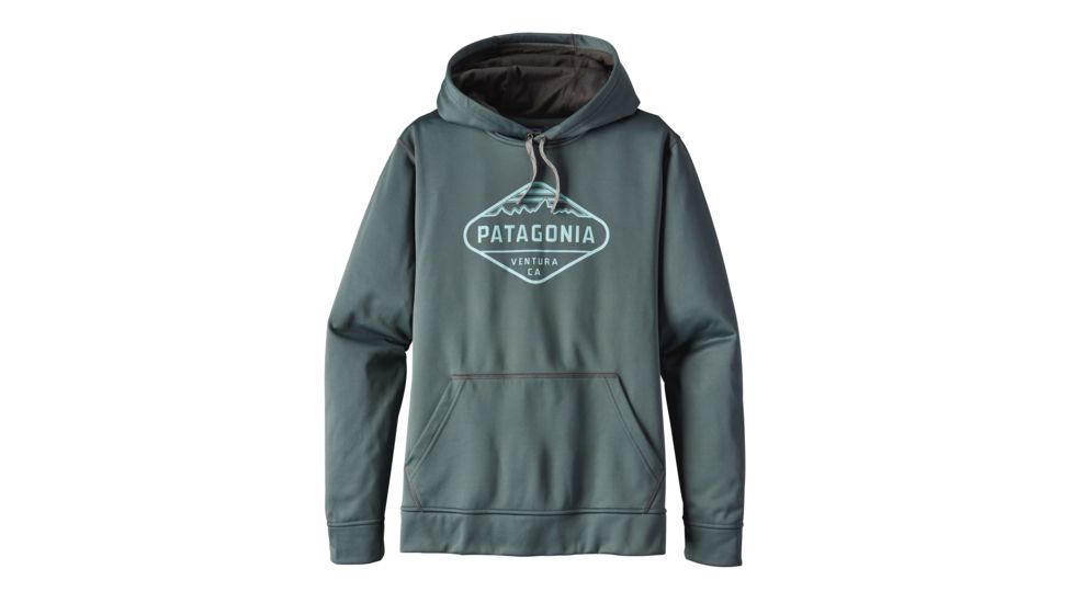 Patagonia Fitz Roy Crest Polycycle Hoody - Men's-Nouveau Green-Small