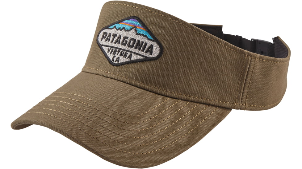 Patagonia Fitz Roy Crest Visor - Men's-Dark Ash