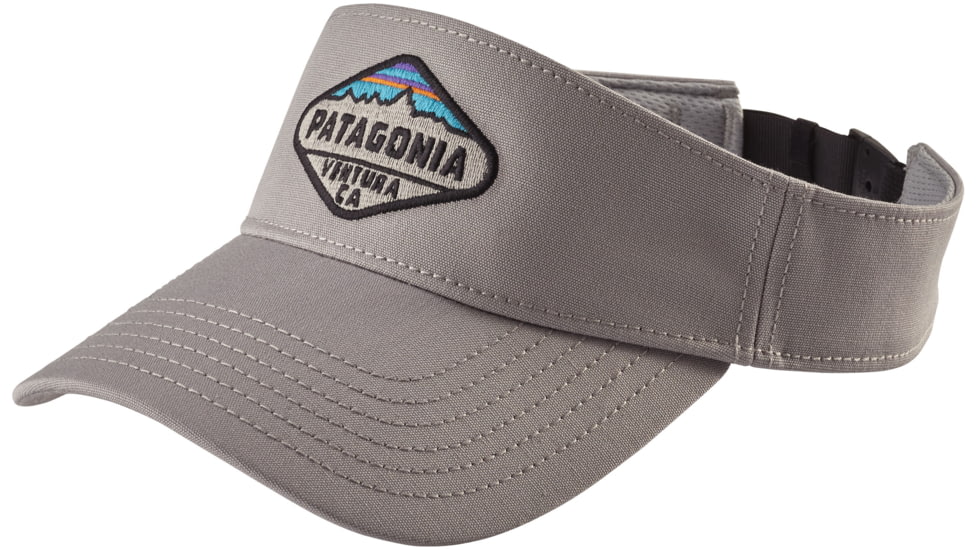 Patagonia Fitz Roy Crest Visor - Men's-Drifter Grey