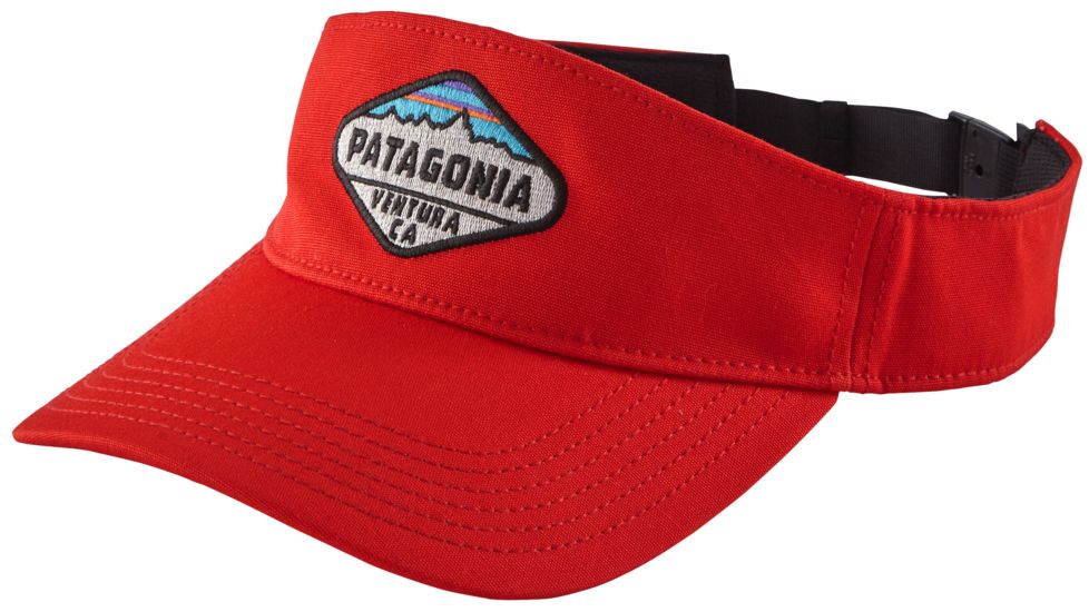 Patagonia Fitz Roy Crest Visor - Men's-French Red
