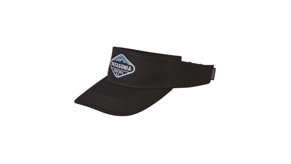 Fitz Roy Crest Visor - Mens-Black