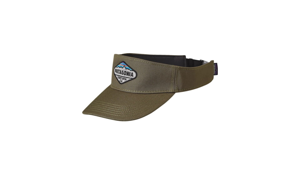 Fitz Roy Crest Visor - Mens-Fatigue Green