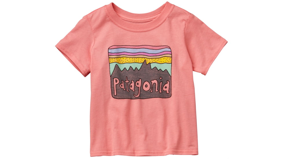 Fitz Roy Skies T-Shirt - Baby -5T-Pickled Pink