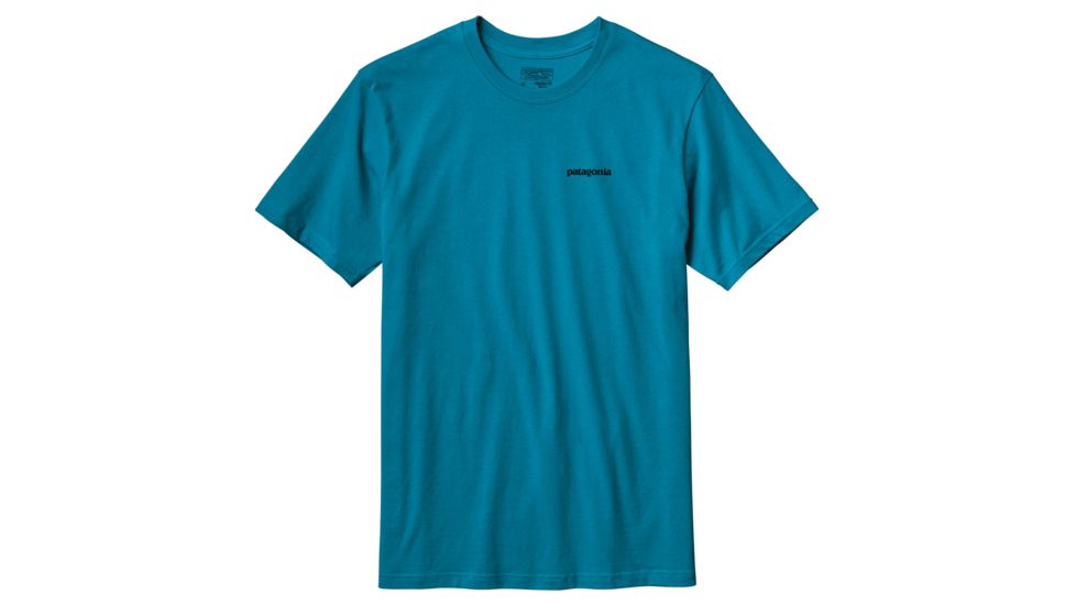 Patagonia Fitz Roy Tarpon Cotton T-Shirt - Men's-Grecian Blue-XX-Large