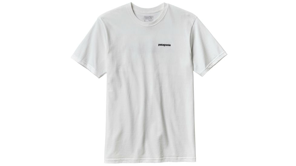 Patagonia Fitz Roy Tarpon Cotton T-Shirt - Men's-White-X-Large
