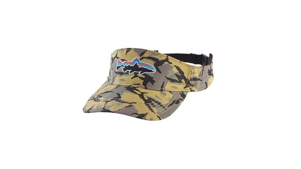 Patagonia Fitz Roy Trout Visor-Big Camo/Classic Tan-One Size