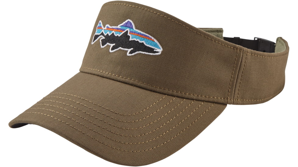 Patagonia Fitz Roy Trout Visor-Dark Ash-One Size