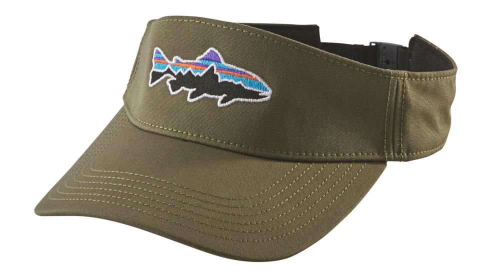 Patagonia Fitz Roy Trout Visor-Fatigue Green-One Size