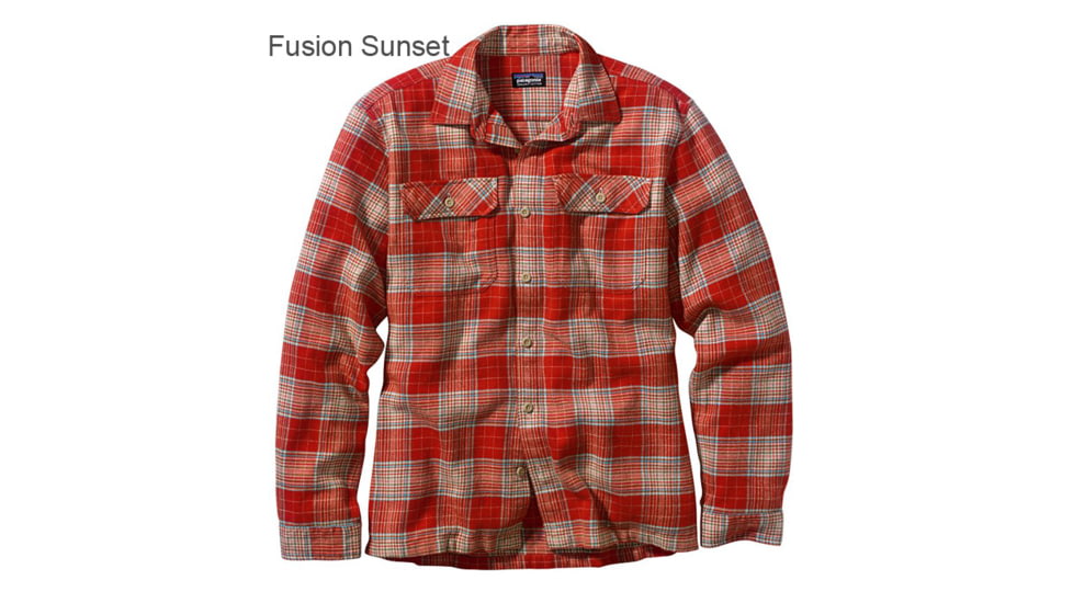 Patagonia Fjord Flannel Shirt - Raven-Medium