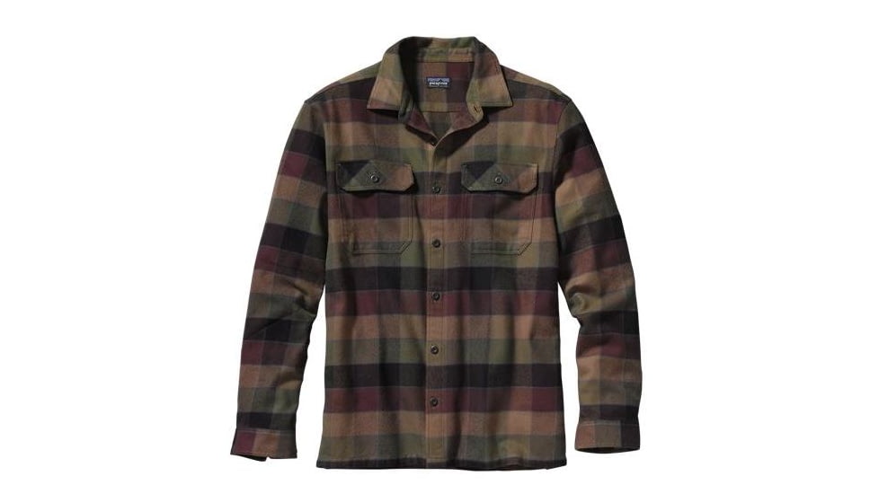 Patagonia Fjord Flannel Shirt - Men's-Canyonlands Bayberry-Medium