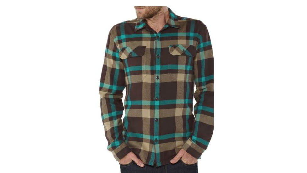 Patagonia Fjord Flannel Shirt - Men's-El Capitan/Classic Navy-X-Large