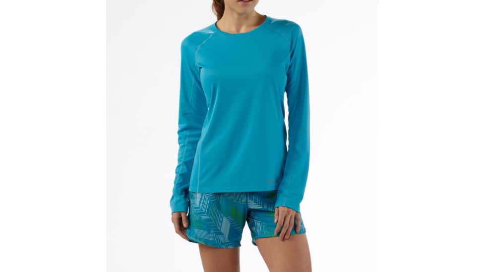 Patagonia Fore Runner Long Sleeve Shirt - Women's-Flash Pink-Large