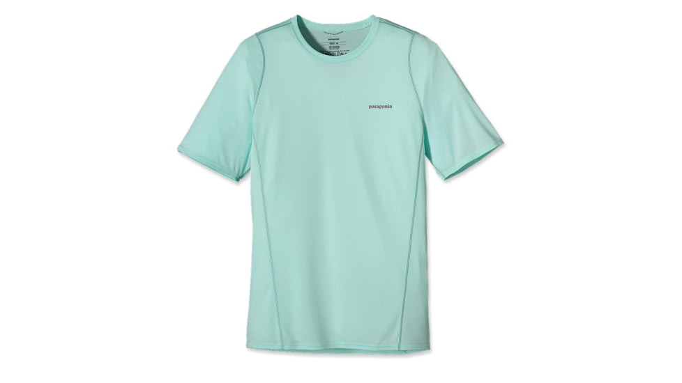 Patagonia Fore Runner Short-Sleeve Shirt - Men's-Polar Blue-Small