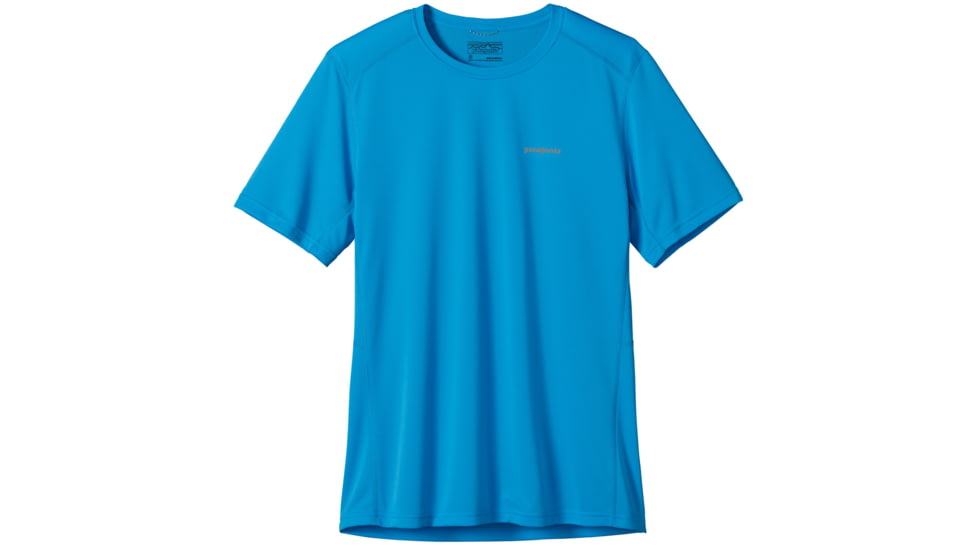 Fore Runner Short-Sleeve Shirt - Mens-Electron Blue-Small