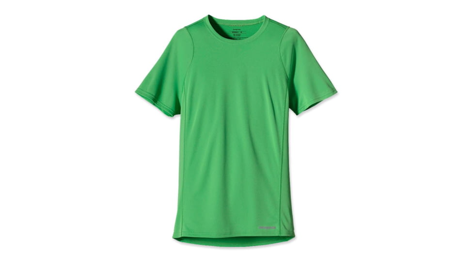 Patagonia Fore Runner Short Sleeve Shirt - Women's-Aloe Green-X-Large