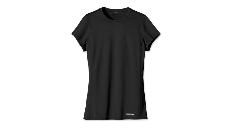 Patagonia Fore Runner Short Sleeve Shirt - Women's-Black-Large