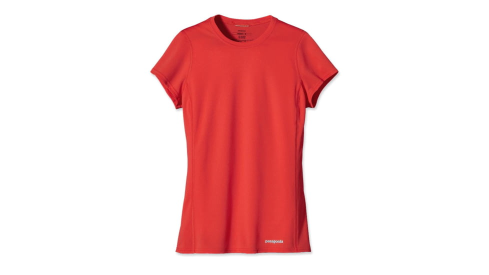 Patagonia Fore Runner Short Sleeve Shirt - Women's-Catalan Coral-Small