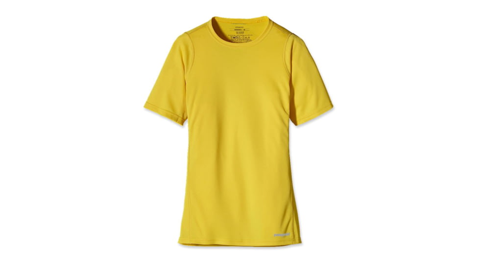 Patagonia Fore Runner Short Sleeve Shirt - Women's-Chromatic Yellow-X-Small