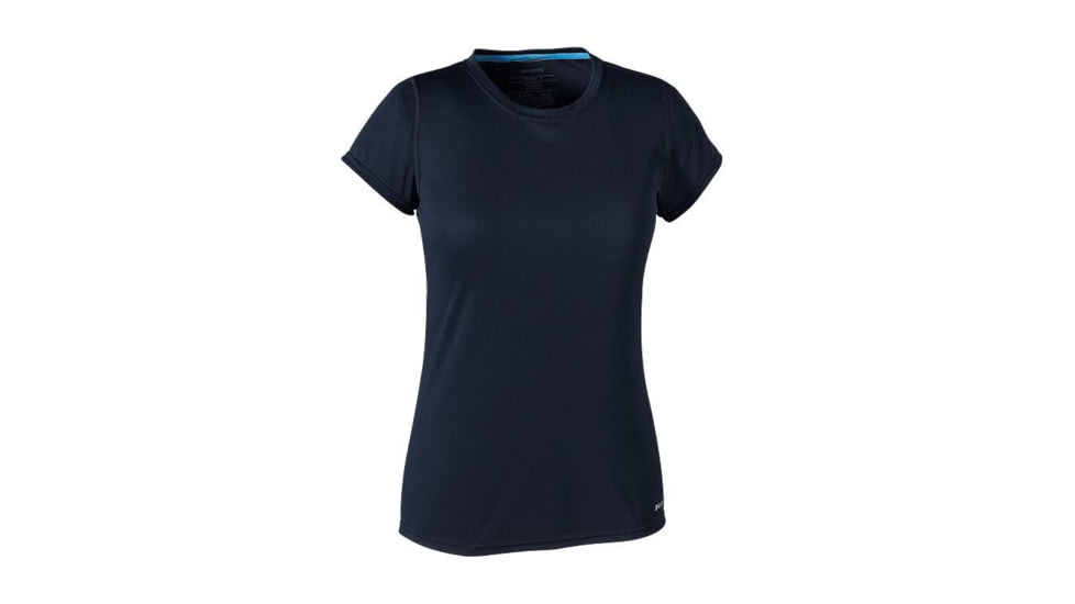 Patagonia Fore Runner Short Sleeve Shirt - Women's-Navy Blue-Small