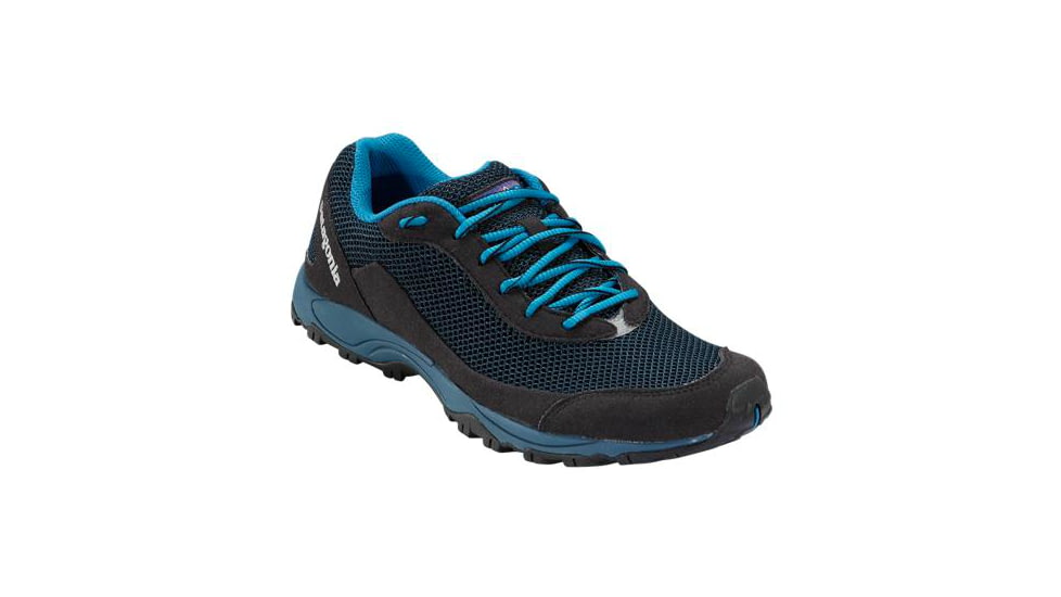 Patagonia Fore Runner Trail Running Shoe - Men's-7.5 US-Black/Deep Space