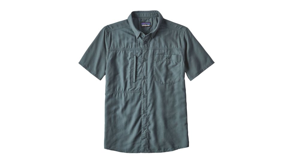 Patagonia Gallegos Short Sleeve Shirt - Men's-Nouveau Green-Small