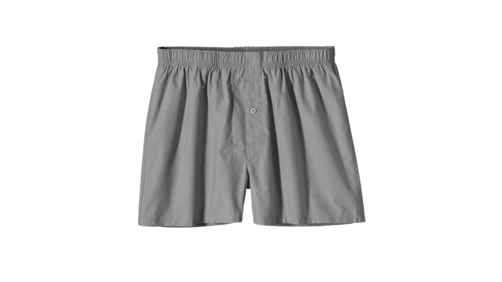 Patagonia Go-To Boxers - Mens-Chambray/Feather Grey-XX-Large