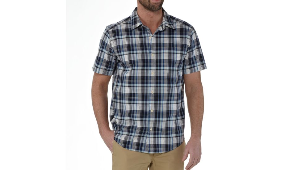 Patagonia Go To Shirt - Men's-Timber/Classic Navy-X-Large