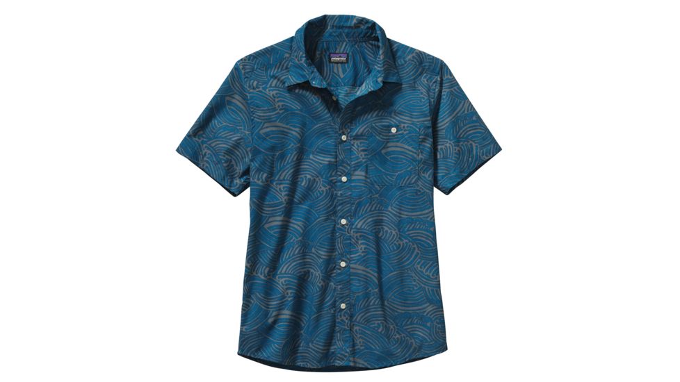 Patagonia Go To Shirt - Men's-Water Maker/Glass Blue-Medium